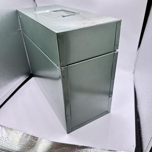 Vintage Hamilton Skotch Porta-File Skotch Kooler Portable File Cabinet No Key - Picture 8 of 9